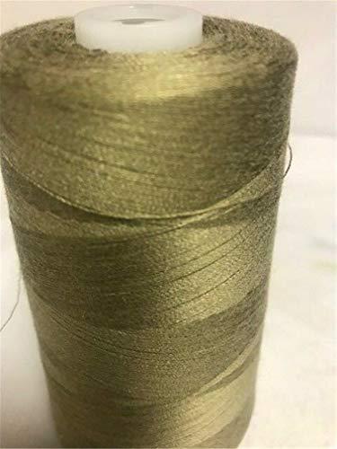 Mandala Crafts Mercerized Cotton Thread for Sewing Machine Hand Sewing - 50wt Cotton Cone Sewing Thread - 50S/2 Machine Quilting Thread Cotton